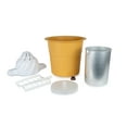thumbnail image 3 of Nostalgia 4-Quart Swirl Cone Ice Cream Maker, Vanilla White, 3 of 4