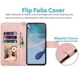 thumbnail image 5 of Njjex For Motorola Moto G 5G 2023 Case, Moto G 2023 Wallet Case, Moto G 5G Leather Case,PU Leather Folio Flip Cover Magnetic Closure TPU Shockproof Protective Case Kickstand Strap - Rose Gold, 5 of 6