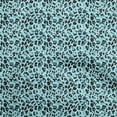 thumbnail image 1 of oneOone Cotton Silk Light Blue Fabric Animal Skin Craft Projects Decor Fabric Printed By The Yard 42 Inch Wide, 1 of 5