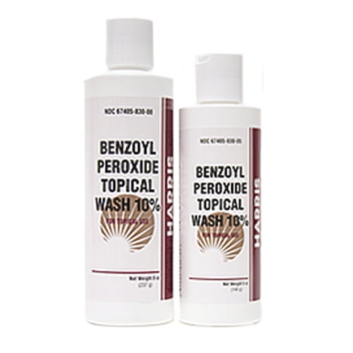 Benzoyl Peroxide Topical Wash 10 Percent By Harris Pharmaceuticals 5