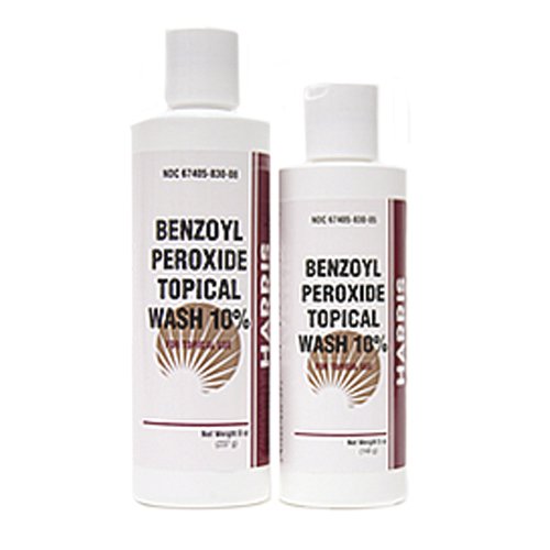 Benzoyl Peroxide Topical Wash 10 Percent By Harris Pharmaceuticals 5