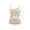 Beige, variant on Women's Cami Top with Adjustable Straps, Silk Camisole Shirts Satin Tank Top with Zipper