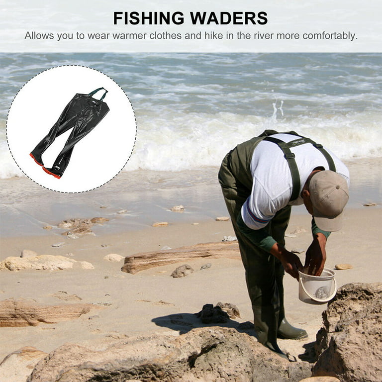 Hemoton Fishing Waterproof Pants Boots Fishing Suit Wading Suits for Men  Outdoor Fishing