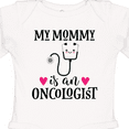 thumbnail image 4 of Inktastic Oncologist Mommy Girls Long Sleeve Baby Bodysuit, 4 of 5