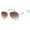 NUDE/BROWN SHADED, variant on Blue Shaded Gold Mirror Pilot Unisex Sunglasses CARRERA 1044/S 0HAM/1V 57