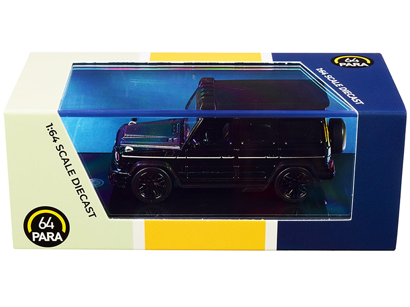 Mercedes AMG G63 Liberty Walk Wagon Black 1/64 Diecast Model Car