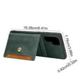 thumbnail image 2 of Flip Phone Case Wallet For Samsung S25 Ultra 6.2 Inch With Magnetic Closure 4 Card Slots And Money Pocket Synthetic Leather, 2 of 7