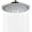 Brushed Nickel, variant on 9 Inch Chrome Overhead Rain Shower Head, Adjustable Angle Spa Bathroom Showerhead