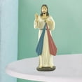 thumbnail image 3 of Estatua de Jesucristo Dios Estatuilla Escultura Escritorio Decoración Coleccionables, 3 of 9