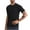 Black, variant on Besolor Men's Summer Workout Tops Crewneck Short Sleeve Mesh Quick Dry Gym Tee Breathable Fitness Athletic T-Shirt