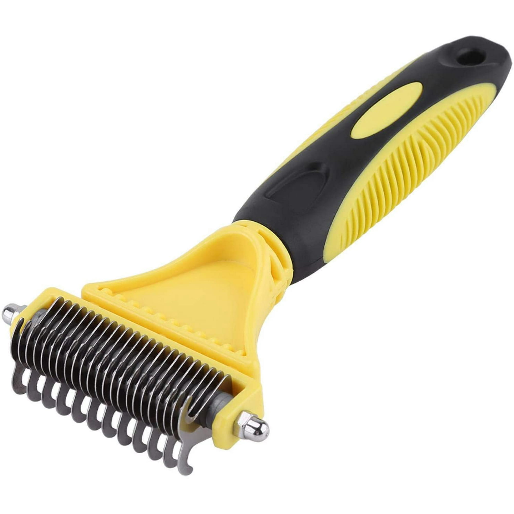 Grooming Dog Comb Matt Splitters Dog Dematting Comb Dogs Hair Removal Tool for Pets with Long Hair with 2 Sided Undercoat Rake Removing Tangles MattS Walmart