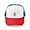 Red/Blue/White, variant on CafePress - Pi Sigma Epsilon Colored Crest - Adjustable Unisex Printed Trucker Hat with Mesh Back