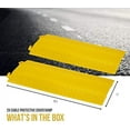 thumbnail image 7 of Pyle Cable Ramp Protective Cover - 2,000 lbs. Max Heavy Duty Drop Over Hose & Cable Track Protector, 7 of 7