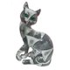 thumbnail image 5 of Estatua de gato con grafiti de resina, decoración de estantes, colección de escritorio para dormitorio, bonita Estilo B, 5 of 9