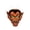 B, variant on Glowing Eye Vampire Hanging Halloween Decoration C 1pc