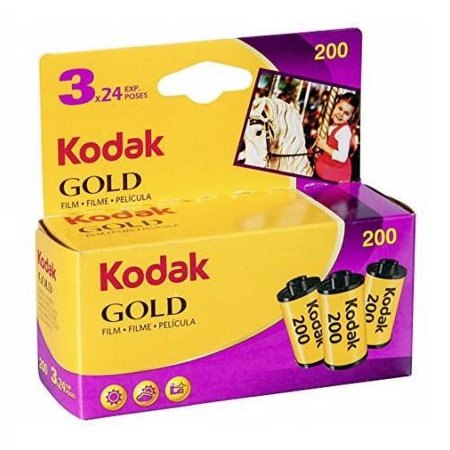 Kodak カラーネガフィルム GOLD 200 35mm 24枚撮 3本セット 6033971