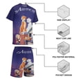 thumbnail image 4 of The Aristocats Boys Girls Short Sleeve Mesh T-Shirt And Shorts Outfit Set Summer Clothes Set for Kids, 4 of 8