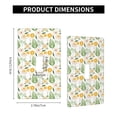 thumbnail image 4 of TEQUAN Toggle Light Switch Wall Plate, Flower Decorative Decorate Wallplate Covers, 1-Gang, 4 of 7