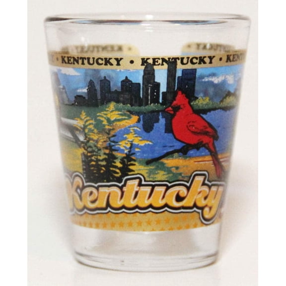 Kentucky State Wraparound Shot Glass