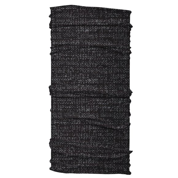 Diadema Karma Black Grunge para mujer - Ancha - Diadema de tela y pañuelo para el cabello elástico - Negro