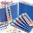 thumbnail image 1 of Set de pintura de acuarela Duchong, paquete de 36, 8 colores para niños con pincel, 1 of 8