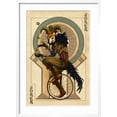 thumbnail image 2 of Art.com Joker - Playing Card Art Print by Lantern Press, White Frame Wall Art, 21" x 29", 2 of 5