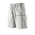 thumbnail image 3 of EOYWHK Athletic Shorts for Men Quick Dry with Pockets Elastic Waist Mens Active Shorts Soft Lightweight Breathable Casual Activewear for Men Gray, Size XL, 3 of 8