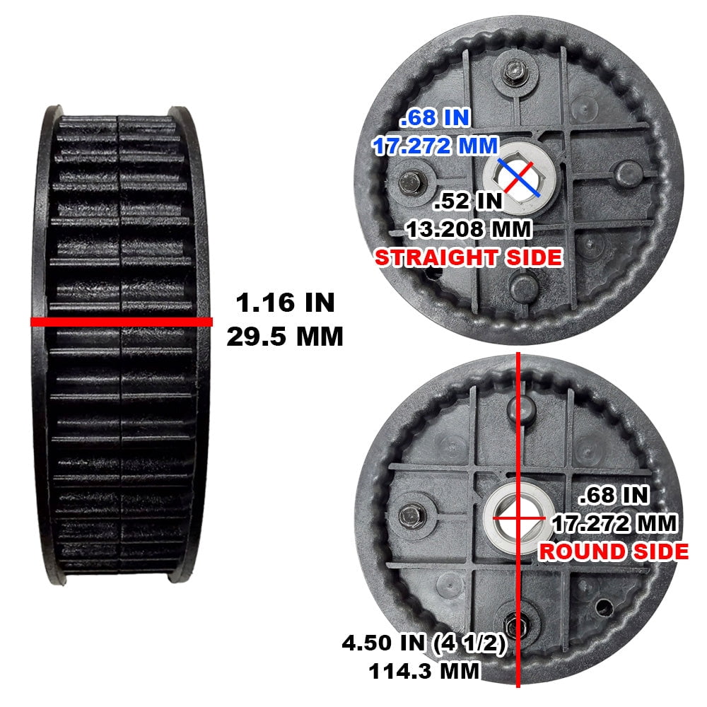 Proven Part 121-9100 Lawn Mower Sprocket For Toro 120-1920 120-7042