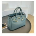 thumbnail image 4 of Sacs à Main en Cuir pour Femmes Sac à Main à une Épaule Sac Bandoulière Bleu Foncé, 4 of 9