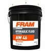 FRAM Hydraulic Fluid FRAM Premium AW46 Hydraulic Fluid - 5 GL, 5 gallon pail, sold by each