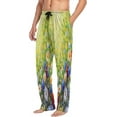 thumbnail image 4 of Summer Field Of Flowers Men's Pajama Pants Lightweight Sleepwear Bottom Lounge Pants, 4 of 6