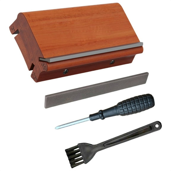 Guitar Fret End Dressing Tool with 3 Angle Options for Fret Sprout Removal