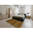 thumbnail image 4 of Ahgly Company Indoor Square Abstract Red Brown Oriental Area Rugs, 6' Square, 4 of 6