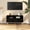 Black, variant on vidaXL TV Stand TV Console Sideboard TV Unit Home Media Unit Engineered Wood