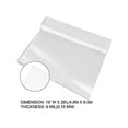 thumbnail image 2 of VEVOR Greenhouse Film 16 x 28 ft, Greenhouse Polyethylene Film 6 Mil Thickness, Greenhouse Plastic Greenhouse Clear Plastic Film UV Resistant, Polyethylene Film Keep Warming, Superior Toughness, 2 of 9