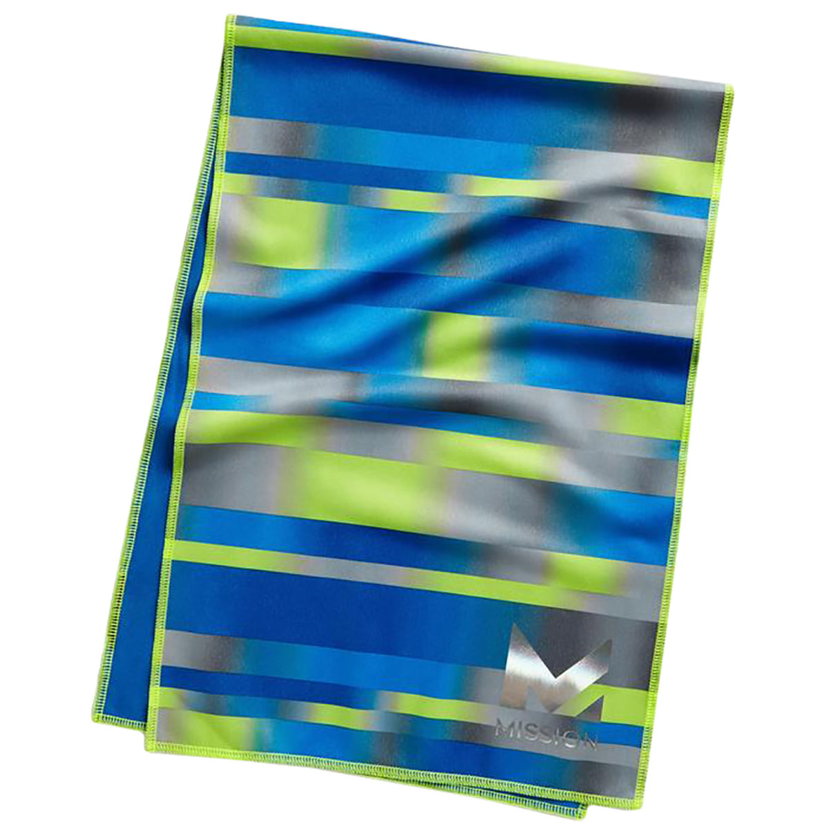 MISSION~ENDURACOOL Microfiber MESH Cooling Towel~XL~15"x36"~Blue~BNIB m1 