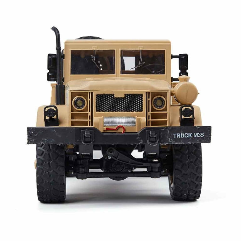 2.4Ghz 6WD Remote Control 1/12 Military Army Truck M35 6X6 Off
