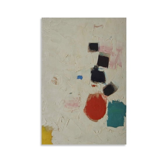Etel Adnan Poster Untitled (19) Canvas Famous Paintings, Wall Art Posters, Decorative Hanging Pictures Gifts Canvas Painting Poster Wall Art Decorative Picture Prints Modern Decor 16x24inch(40x60cm)