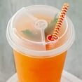 thumbnail image 3 of Clear Plastic 2-in-1 Straw or Sip Coffee Cup Lid - Fits 8, 12, 16 and 20 oz - 100 count box, 3 of 3