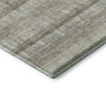 thumbnail image 4 of Addison Rugs Mayfield Washable Transitional Stripes Taupe Rectangle Rug, 8' x 10', 4 of 6