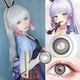 thumbnail image 1 of Lentes de contacto de colores para Halloween, lentillas circulares para Cosplay, Genshin Nahida, Hutao, 2 unidades, 1 of 4