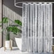thumbnail image 1 of Cortinas antimoho, cortinas de baño EVA resistentes al agua con 5 imanes, 180 x 180 cm, panel, 1 of 1