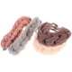 thumbnail image 2 of Toallas de baño cómodas de mano de tejido de cáñamo (gris, rosa, beige y caqui) (4 unidades), 2 of 8
