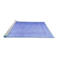 thumbnail image 2 of Ahgly Company Machine Washable Indoor Rectangle Abstract Blue Contemporary Area Rugs, 7' x 10', 2 of 4