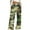 Camouflage, variant on Pants For Women Summer High Waist Camouflage Camo Wide Leg Athletic Sweat Trousers Camouflage Comfy Vacation Pant L