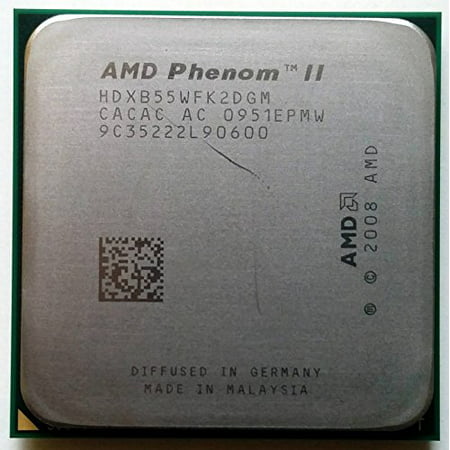 AMD Phenom II X2 B55 3.0GHz Dual-core HDXB55WFK2DGM CPU Processor Socket AM2+ AM3 938-PIN - (Best Socket Am2 Processor)