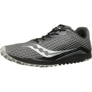 Saucony Men's Kilkenny XC 8 Flat Track Shoe, Black/Silver, 12 D(M) US
