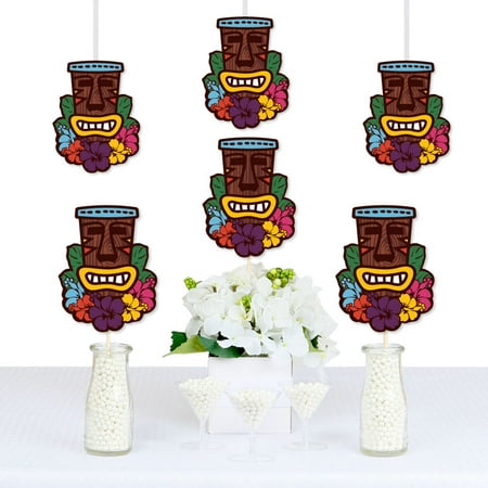 Tiki Luau Tiki Decorations Diy Tropical Hawaiian Summer Party