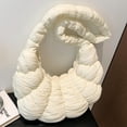 thumbnail image 4 of CHUNTIAN Quilted Crossbody Bags for Women Puffer Tote Bag Half-moon Shaped Puffy Shoulder Bag Lightweight Padding Quilted Bag, 4 of 6