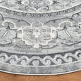 thumbnail image 3 of SAFAVIEH Alhambra Leptis Oriental Area Rug, Cream/Grey, 6'7" x 6'7" Round, 3 of 8